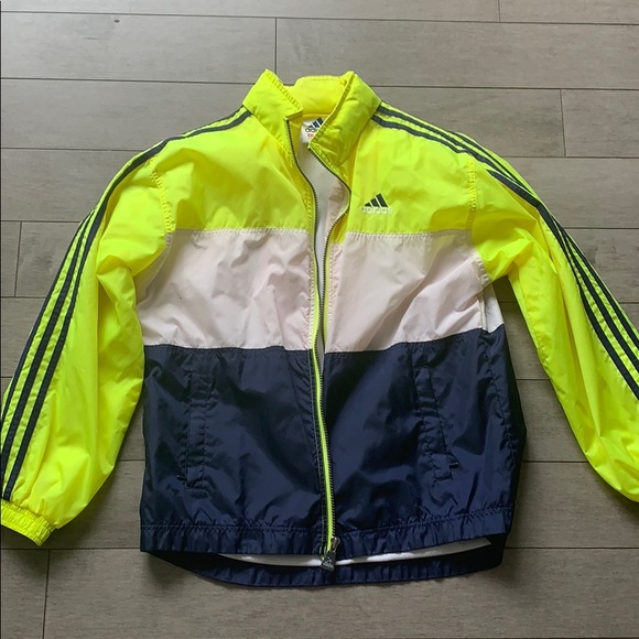 adidas neon jacket